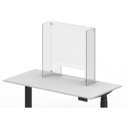 RECLAIM Acrylic Counter Sneeze Guard - Freestanding by Luxor