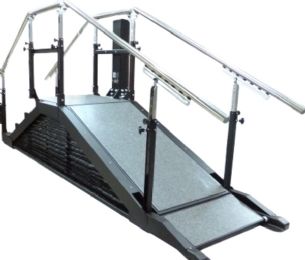 Dynamic Training Stairs, Incline and Parallel Bars Trainer by Clarke Healthcare