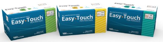 EasyTouch Insulin Pen Needles by MHC