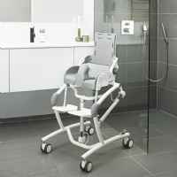 Flamingo Tilt-in-Space Shower and Commode Chair
