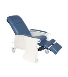 Reclining Bariatric Geri Chair With Adjustable Positioning and Durable Locking Castors by Medacure