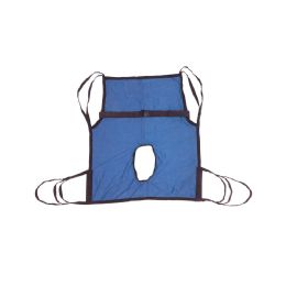 4-Point Patient Sling with Commode Cut-Out for Toileting Process from Rhythm Healthcare