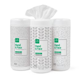 Hand and Face Cleansing Towelettes by Medline