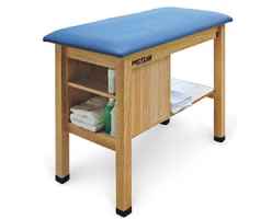 Hausmann H-Brace Taping Table with End Cabinet