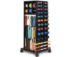 Hausmann Mega Accessory Racks for Exercise Bands and Weights