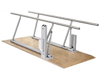 Electric Height and Width Bariatric Parallel Bars by Hausmann