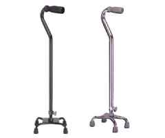 Drive Medical Height Adjustable Small Base Quad Canes