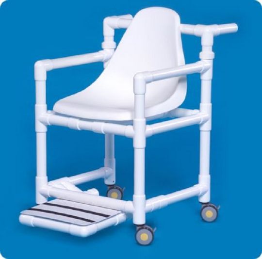 Rolling Plastic Transport Chair