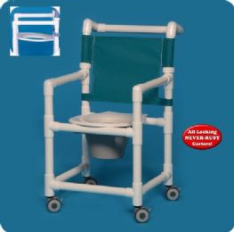 Slant Seat Shower Commode Chair