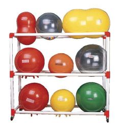 Ball Cart for Sports Equipment Storage