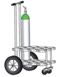 ML6-12 Oxygen Cylinder Cart