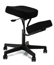 Height Adjustable Kneeling Chair with Memory Foam | BetterPosture Solace Plus by Alex Orthopedic