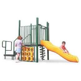 Kurt Wheelchair Accessible Playground Activity Station with Slide