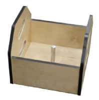 Hardwood Physical Therapy Lift Box with 100 Pounds Capacity by Pivotal Health Solutions