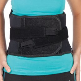 Lumbar Sacral Support Brace with Side Panels by Restorative Care of America - X-SMALL