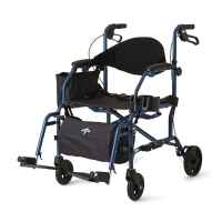 Excel Translator Combo Transport Chair and Rollator by Medline