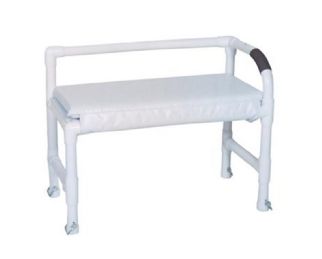 Bath and Shower Transfer Bench with Antibacterial Cushion