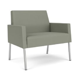 Mystic Lounge Bariatric Waiting Room Chair with Customizable Fabric Colors