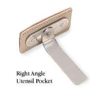 Right Angle Utensil Pocket Eating and Writing Aid