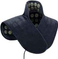 Neck and Shoulder Heat Therapy Pad with Gemstones by UTK Technology
