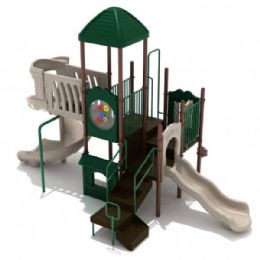 Hoosier Nest Playground System for Toddlers, Kids, and Preteens with Slides and Satefy Rails
