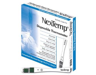 NexTemp Single-Use Individually Wrapped Thermometers