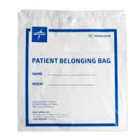 White Patient Belongings Bags by Medline
