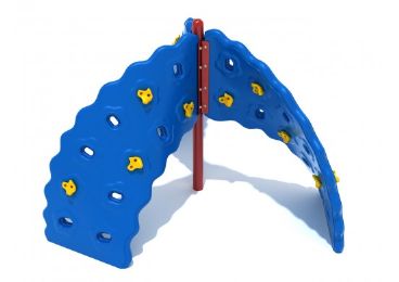3 Panel Cyclone Challenger Playground Apparatus Features 3 Curved Climbing Planes For Climbing Jumping and Balancing - Children Ages 5-12