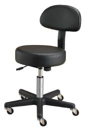 Adjustable Stool with Backrest by Performance Health