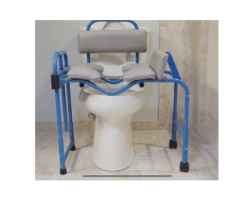 PeriChair Raised Toilet Seat, Shower Chair, Transfer Bench, and Bedside Commode All-in-One