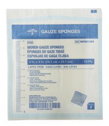 Woven Sterile Gauze Sponges by Medline