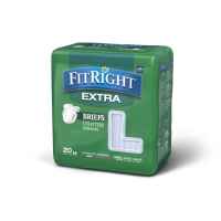 FitRight Incontinence Protection Briefs by Medline