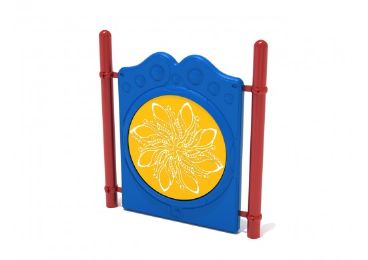 Freestanding Commercial Outdoor Playground Finger Maze Panel with Posts For Children Ages 2-12 - Helps Improve Hand-Eye Coordination