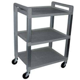 Poly 3-Shelf Easy Roll Cart