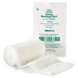 Caring Sterile Cotton Gauze Bandage Roll by Medline