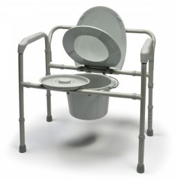 Bariatric Steel Folding Commodes from Graham Field - Qty. 2