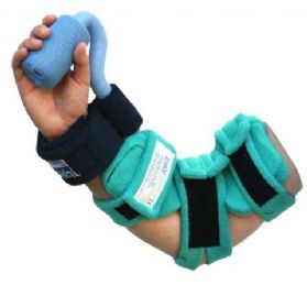 Pediatric Spring Loaded Goniometer Elbow Hand Thumb Combo Orthosis