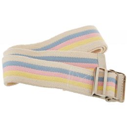 Pastel-Stripe Gait Belt