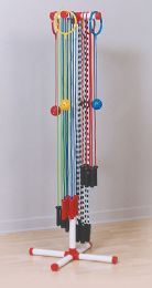 4-Branched PVC Jump Rope Tree