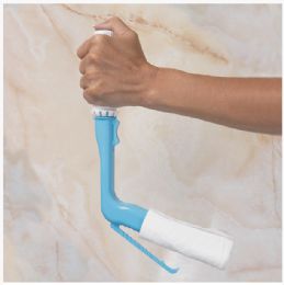 Self Wipe Toilet Aid with Angled Clamp