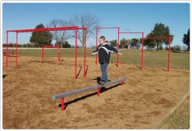 Aluminum Balance Beam Playground Equipment