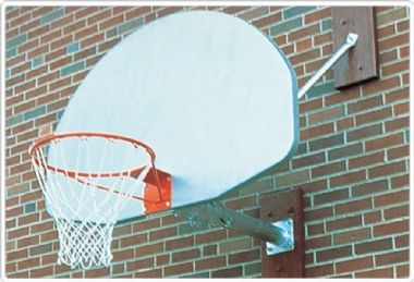 Wall-Mounted Basketball Backstop