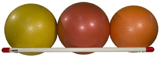 Exercise Ball Storage Rack - Horizontal