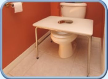 Residential Toilet Transfer Bench