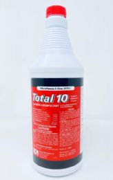 Total 10 Red Degreaser and Cleaner Solution - EPA Registered - quarts or gallons available in single or cases