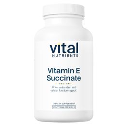 Vitamin E Succinate Veg Capsules for Heart and Lung Health