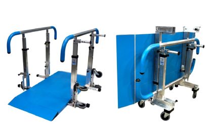 Portable Parallel Bars for Physical Therapy and Early Mobilization by Wareologie