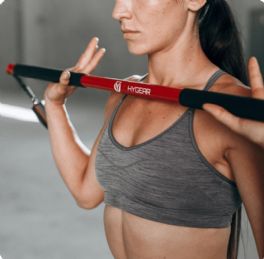 HYBAR Resistance Training Bar with Mobile App by Hygear Fitness