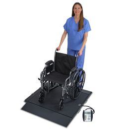 6400 Portable Wheelchair Scale by Detecto