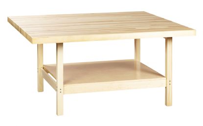4-Person Maple Top Workbench